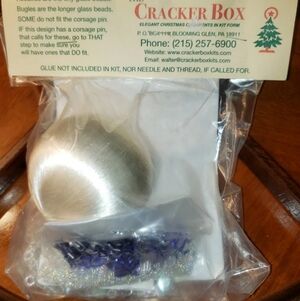 The Cracker Box Christmas Ornament Kit- Enchanted Forest Revisited